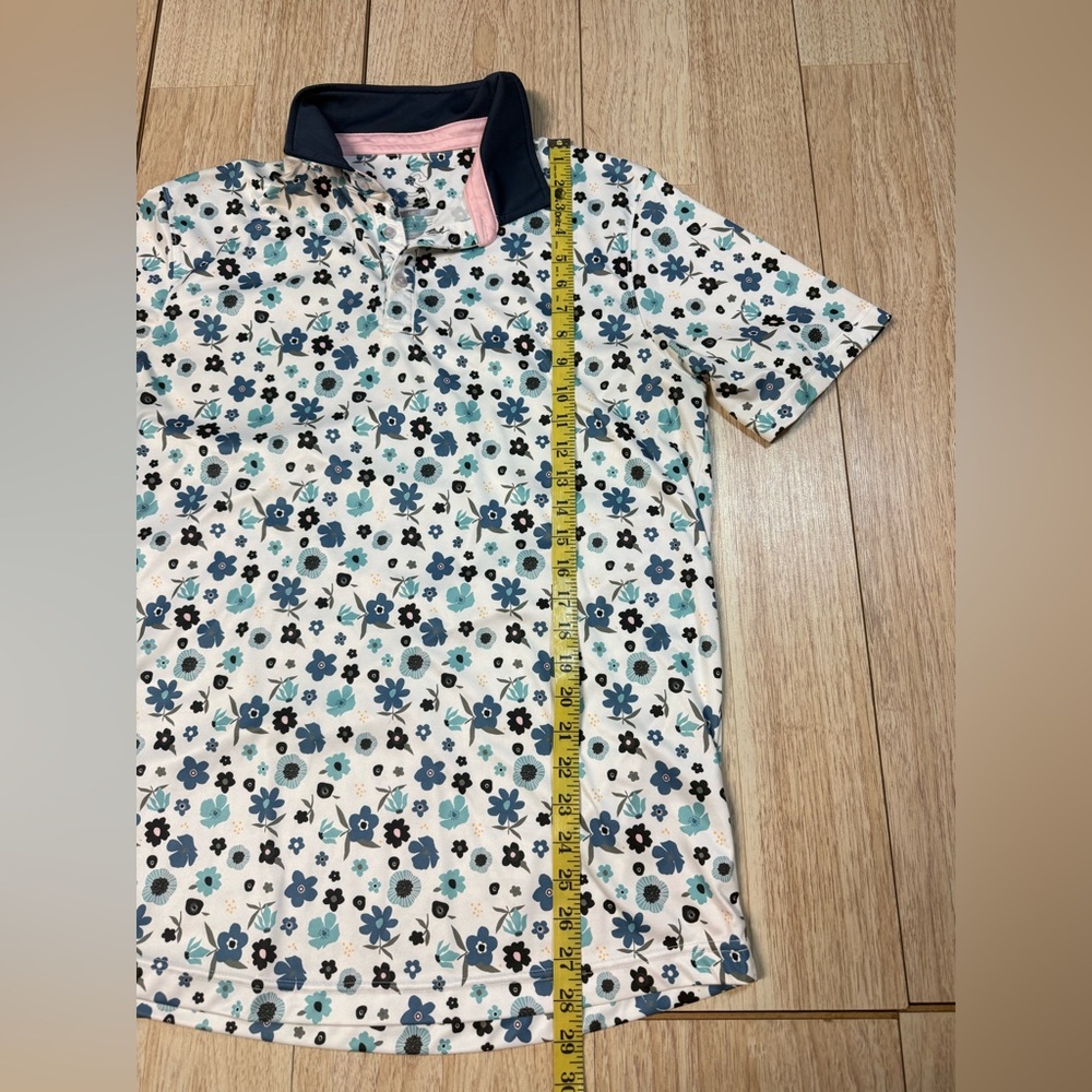 Swannies Golf Sanders Floral Polo - Picture 4 of 7